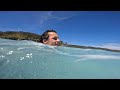 pov surfing the famous aussie pipeline perfect tubes