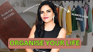 How To Be An Organized Women | 10 Habits Of Organized People | Hindi