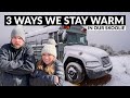 3 Ways We Stay Warm in Our Skoolie || TaleOfTwoSmittys - TOTS the Bus