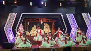 Kathak Fusion-By parents-silver hills public school-Christmas 2019