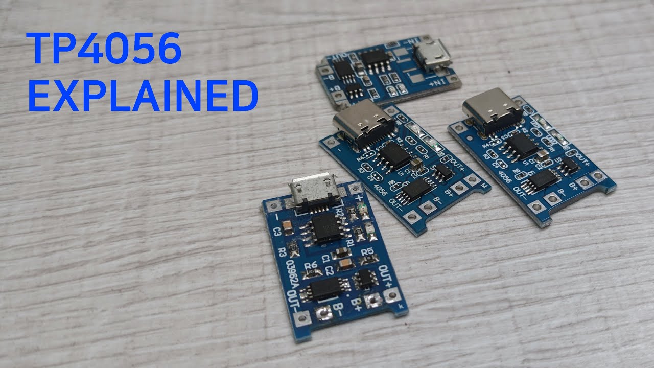 Tp4056 Explained Functions Limitations And More Youtube