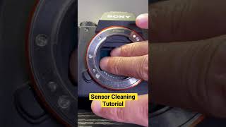 Camera Sensor Cleaning Tutorial