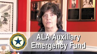 ALA Auxiliary Emergency Fund | American Legion Auxiliary