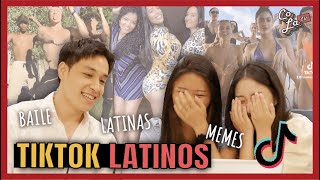 REACCIONANDO A LATINOAMERICANOS EN TIKTOK [Coreanas Latinas]