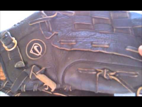 Nike Softball Glove before Relacing Nike Softball Glove before Relacing