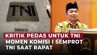 Kritik Tajam PKS Kepada TNI di DPR: Banyak Oknum TNI Terlibat Pembunuhan | OneNews Update