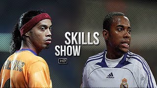 Ronaldinho & Robinho ● Samba Skills Show ● Barcelona & Real Madrid