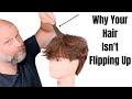 Why Your Hair Does Not Flip Up in Front - TheSalonGuy