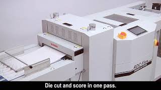 RDC Flex Rotary Die Cutter - Die cut \u0026 scored boxes