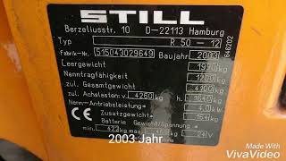 Elektrogabelstapler STILL R 50 - 12 gebraucht 2003