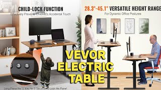 VEVOR ELECTRIC TABLE UNBOXING \u0026 REVIEW