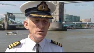 The Navy stars of the Thames Pageant 30.05.12