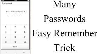 Remember password #easy hack