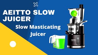 Best Aeitto Slow Masticating Juicer! ||  Honest Review 2021 ( Purchased on Amazon )