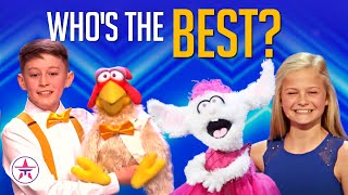 Can Anyone Beat Darci Lynne? Who's The BEST Kid Ventriloquist?