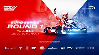 IAME Euro Series 2024 - Zuera / Spain (Saturday live stream)