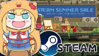 【Steamサマーセール】夏だ！セールだ！ゲーム三昧！！！【ホロライブ/赤井はあと】