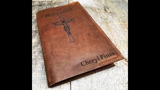 Custom Engraved Premium Leather Bible