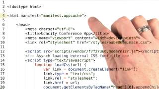 Application cache - Mobile Web Development