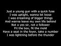 Just a young gun lyrics