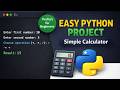 Create a Simple Calculator in Python (Mini Project Tutorial) | CodeSutraa