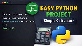 Create a Simple Calculator in Python (Mini Project Tutorial) | CodeSutraa