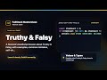 Truthy & Falsy Explained | FullStack Masterclass JavaScript Course