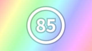 85 seconds timer ‐ Countdown Circle Gradation