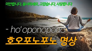 치유명상 |  호오포노포노