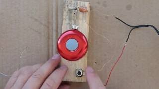 How to make electric bell - motorless bell