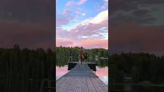 Viimesiä kesäiltoja #suomi #timelapse #järvi #kesä #summer #lake #finland