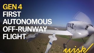 First Autonomous Off-Runway Flight (May 2018, Generation 4)