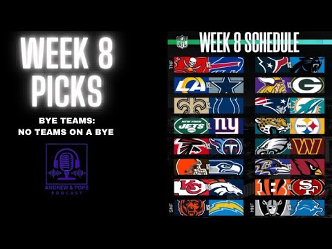 NFL WEEK 8 PREDICTIONS - YouTube