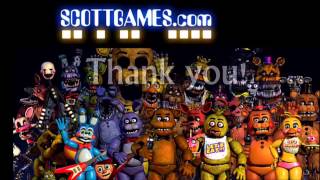 Five Nights At Freddy's Scott Games.com Thank You Picture