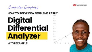 DDA DIGITAL DIFFERENTIAL ANALYZER ALGORITHM Explained! - Line Algorithm #computergraphics