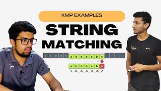 3 KMP examples | String Matching