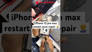 How to repair iPhone12ProMax📲|restart issue🤯|#iphone12promax #restart #issue #phonerepair #shorts