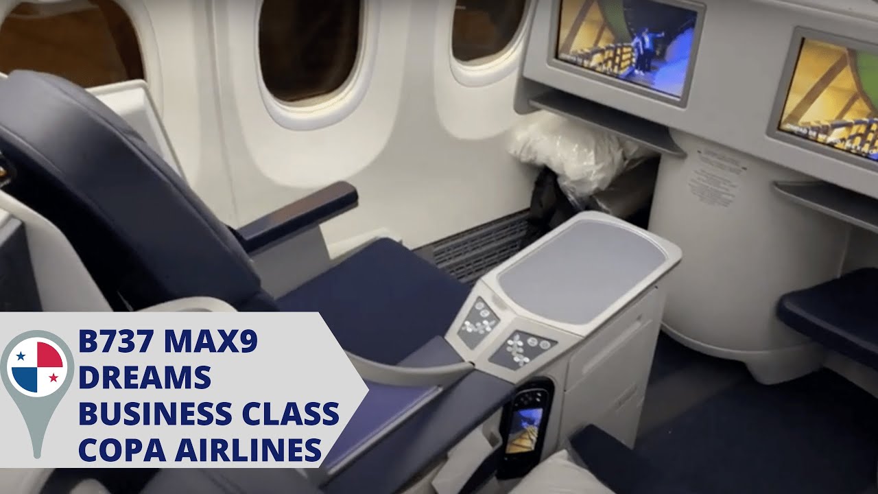 Volé En El Boeing 737 MAX De Copa Airlines - Dreams Business Class ...