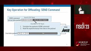 NSDI '23 - Rearchitecting the TCP Stack for I/O-Offloaded Content Delivery