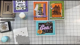 Halloween Cardmaking Replay | Simple Stories Spooky Things
