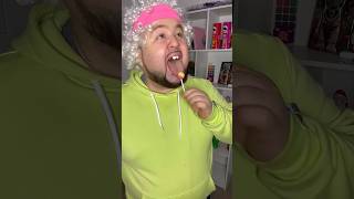 Lollipop with a surprise for Big Brother🤤😻🍡🍡🍢🍢 #funny