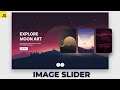 How to make Image Slider Using HTML, CSS & JavaScript with Manual Button Navigation