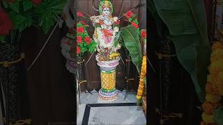 ఎంత ముద్దుగా ఉన్నావో కన్నయ్య.....#amezingsiri  #krishna #gardenflower #krishnadecoration