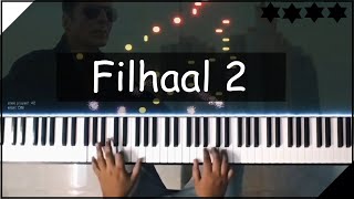 Filhaal 2 Mohabbat - Piano Visualiser Tutorial