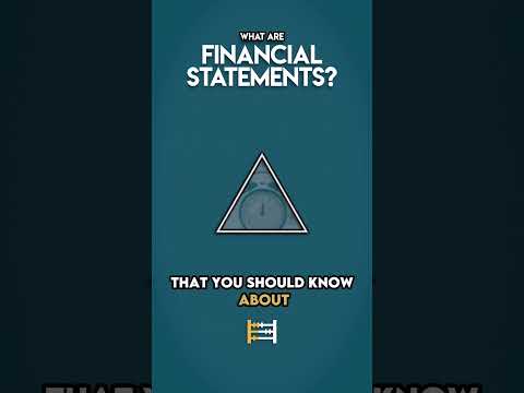 What are ANNUAL FINANCIAL STATEMENTS?