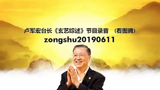 心灵法门 zongshu20190611 - 卢军宏台长《玄艺综述》节目录音  (看图腾)