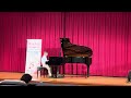 希朵夫盃古典鋼琴四年級組第一名：toccata martin cuellar