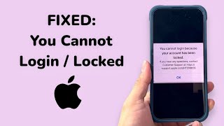 You Cannot Login Because Your Account Has Been Locked Fixed