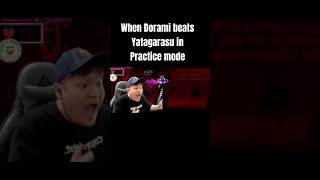 when dorami beats yatagarasu in practice mode