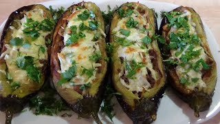 Լցոնած սմբուկ / Фаршированные баклажаны  / Stuffed eggplant